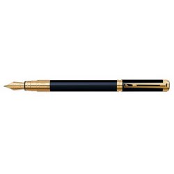 Ручка WatermanPerspective Black GT перьевая, черный