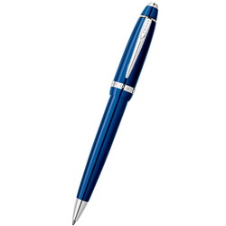 Ручка CROSS Affinity Jewel Blue шариковая ( корпус-лак, отделка- хром), цвет синий