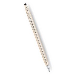 Ручка CROSS Century Classic Rolled Gold 14Ct, шариковая, золотистый