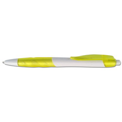 Ручка Дюрен шариковая с цветными деталями, цвет желтый