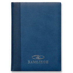 Ежедневник Velvet недатированный (400 стр.), цвет синий