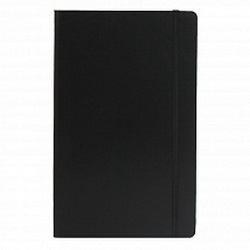 Записная книжка Portobello PORTLAND FLEX (240 cтр.), тонированный блок в линейку, цвет  черный