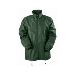 Куртка-ветровка XXL с чехлом, на подкладке ( сетка), 100% нейлон, зеленый