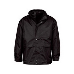 Куртка утепленная, водонепроницаемая, 2 в 1, S, 100 % полиэстер, черный