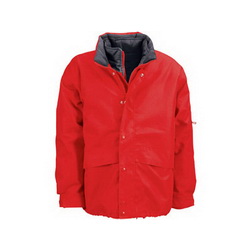 Куртка утепленная, водонепроницаемая, 2 в 1, S, 100 % полиэстер, красный
