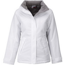Куртка женская утепленная водонепроницаемая, S, с капюшоном, 100 % полиэстер с акриловой пропиткой,