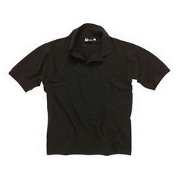 Рубашка-поло XXL 100%, плотность 180 г/кв. м, черный