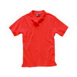 Рубашка-поло S,хлопок 100%, плотность 160 г/кв. м, красный