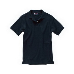 Рубашка-поло L,хлопок 100%, плотность 160 г/кв. м, темно-синий