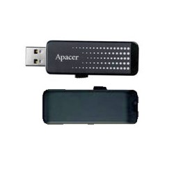 Флэш-карта USB Apaser, 16Gb,пластиковый корпус, цвет черный
