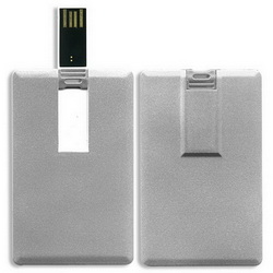 Флэш-карта USB Card, 2Gb, серебристый