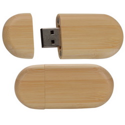 Флеш-карта USB, 4Gb, дерево