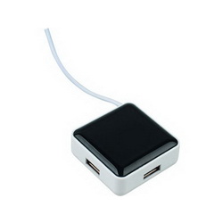 USB Hub на 4 порта, цвет черный